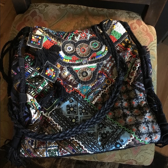Free People Handbags - Free People bedded multicolored Cross - body bag